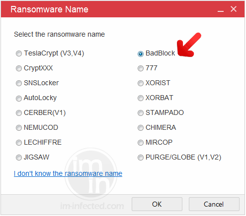 Select BadBlock Select BadBlock