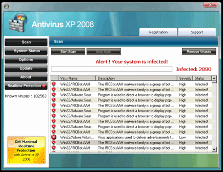 Antivirus XP 2008 Antivirus-XP-2008