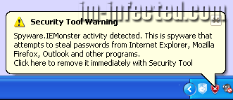 Spyware.IEMonster Warning Spyware.IEMonster Warning
