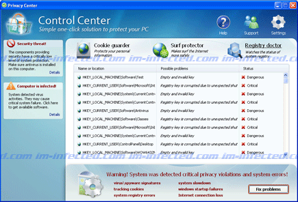 Control Center Virus Control Center Virus Image