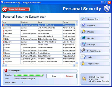 Personal Security Personal Security Virus
