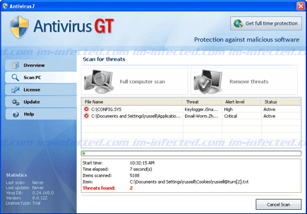 Antivirus GT Antivirus GT Screen Shot Image