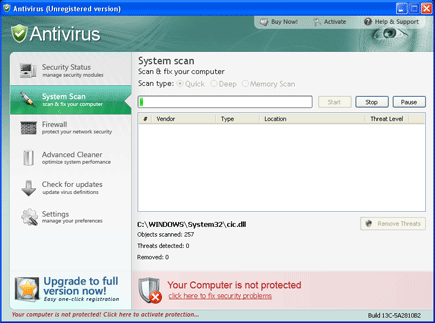 Antivirus - Anvi Fake Antivirus
