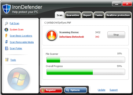 Iron Defender Screen Shot Image of Iron Defender