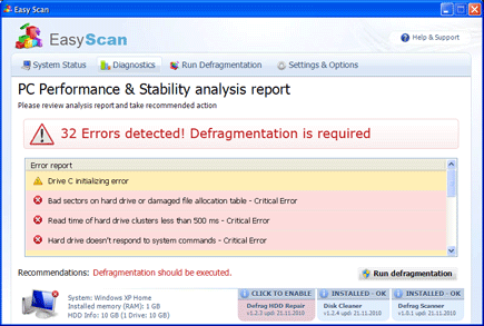 Easy Scan Screen Shot Image of Easy Scan