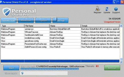Personal Shield Pro Personal Shield Pro Scanner