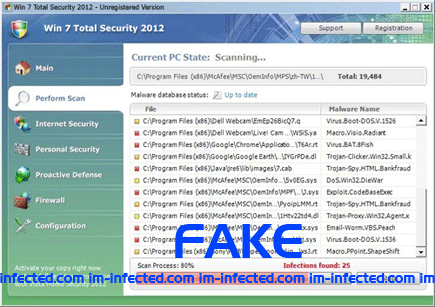 Win 7 Total Security 2012 Win 7 Total Security 2012 Scanner