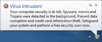 virus intrusion alert virus intrusion alert