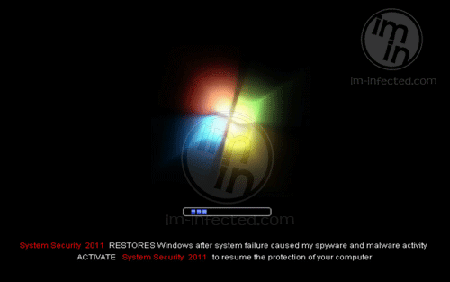 System Security 2011 Bootup Fake Boot up by System Security 2011