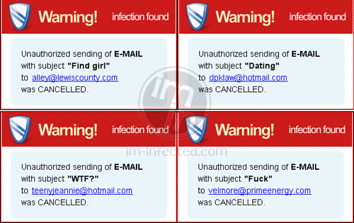 System Tray Warnings System Security 2011 Fake Warnings