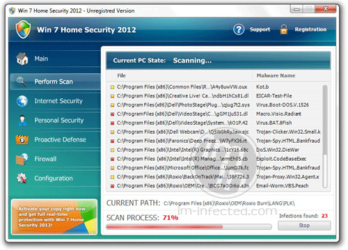 win7 home security 2012