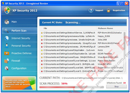 xp-security-2012 XP Security 2012 Screenshot Image