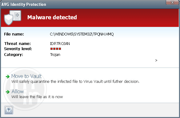 IDP.Trojan IDP.Trojan AVG Detection