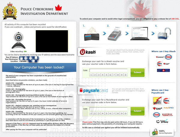 Police Cybercrime Virus Police Cybercrime Virus