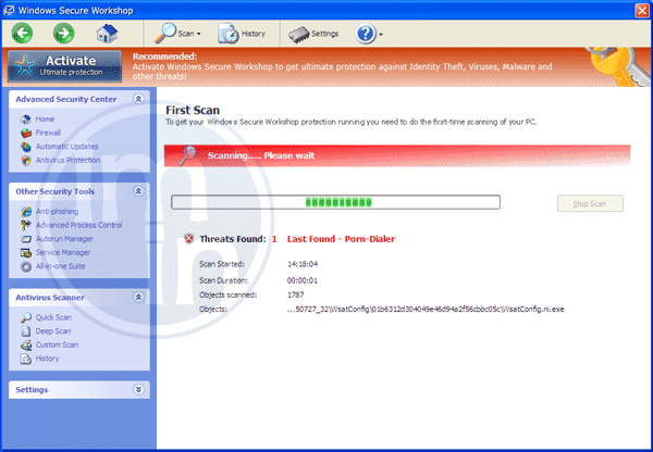 Windows Secure Workshop Windows Secure Workshop Scanner