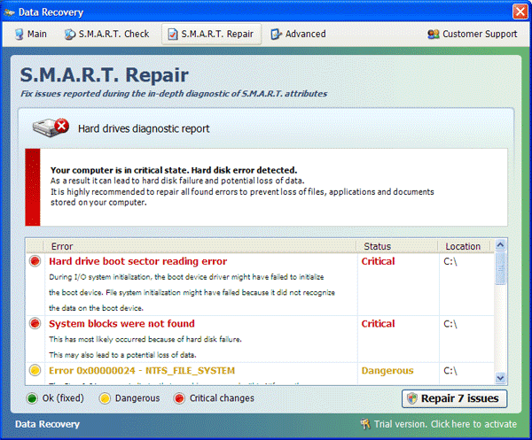 Smart Repair Smart Repair Scanner
