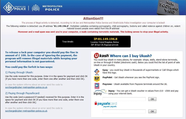 Strathclyde Metropolitan Police Strathclyde Metropolitan Police Virus