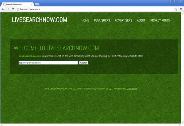 Livesearchnow.com Hijacker