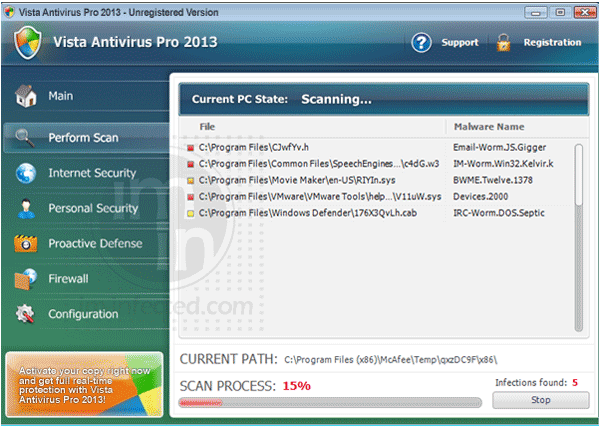 Vista Antivirus Pro 2013 Vista Antivirus Pro 2013