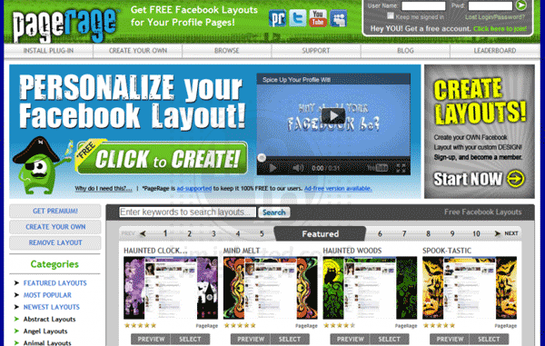 PageRage Facebook Virus PageRage