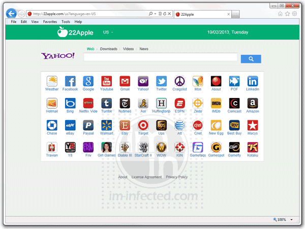22apple.com Hijacker 22apple.com