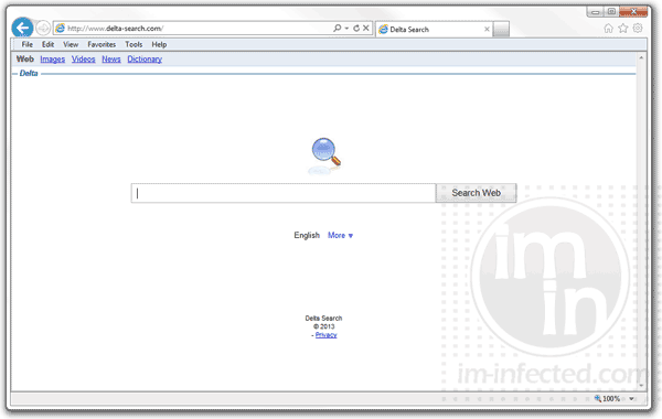 delta-search.com Hijacker delta-search.com