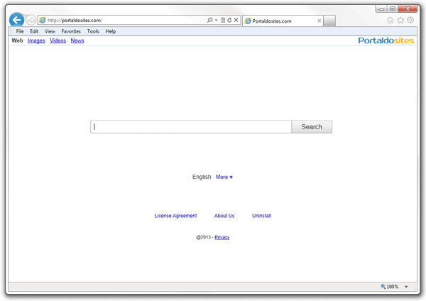 Portaldosites.com Search Hijacker Portaldosites.com Redirect