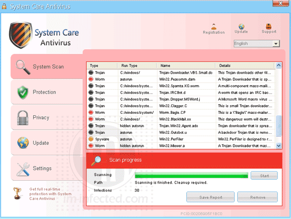 System Care Antivirus Malware System Care Antivirus