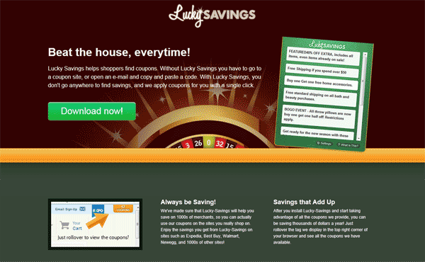 Lucky Savings Coupon Ads Lucky Savings