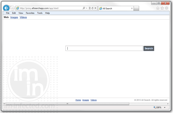 proxy.allsearchapp.com Hijacker All Search