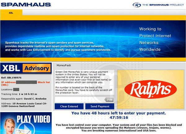 Spamhaus Malware Spamhaus Virus