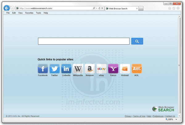 WebBrowserSearch.com Web Browser Search