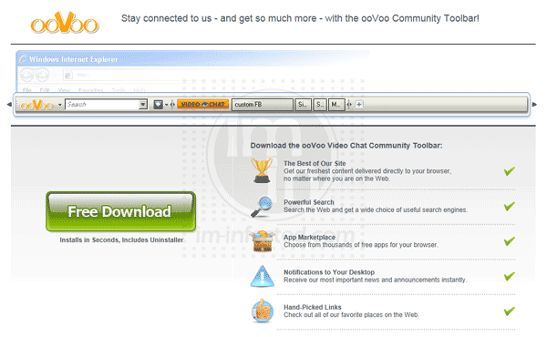 ooVoo Toolbar ooVoo Video Chat