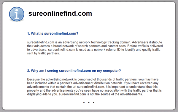 click.sureonlinefind.com Ads click.sureonlinefind.com