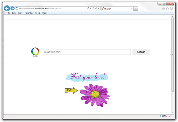 websearch.youwillfind.info Hijacker websearch.youwillfind.info