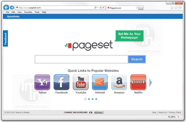 pageset.com Hijacker Pageset