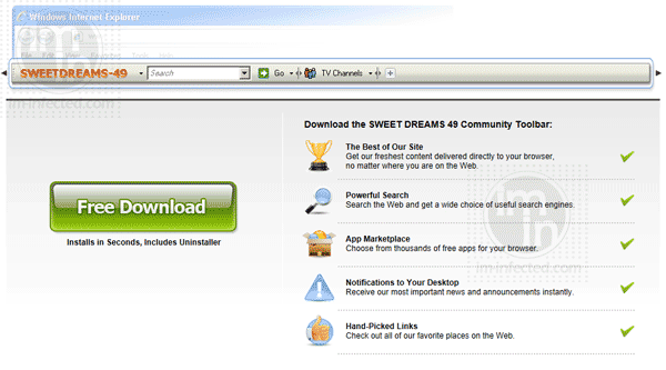 Sweetdreams-49 Toolbar Sweetdreams49