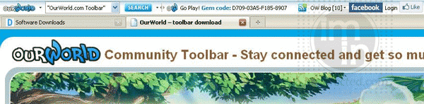 OurWorld Toolbar ourworldtoolbar