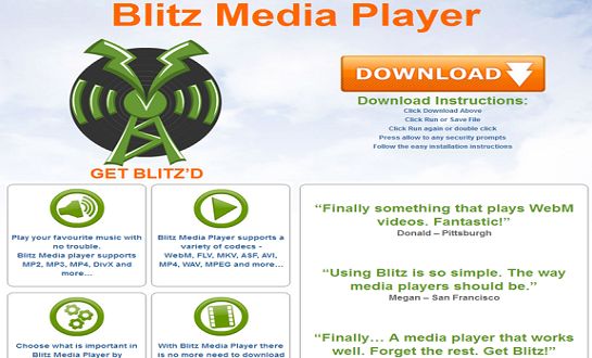 Blitz Media Player Blitz Media Player