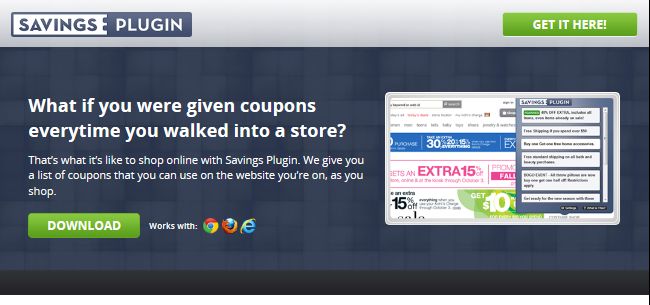 Savings Plugin Savings Plugin