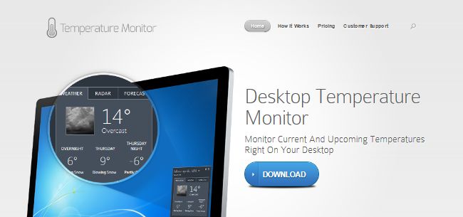Desktop Temperature Monitor Desktop Temperature Monitor