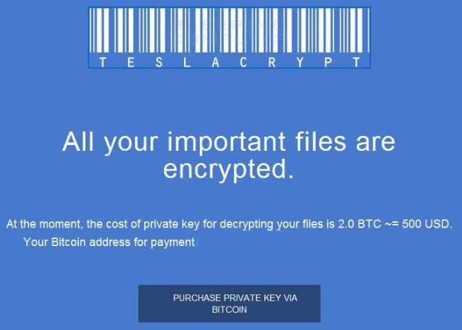TeslaCrypt TeslaCrypt
