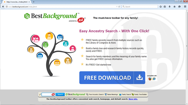 BestBackground Toolbar
