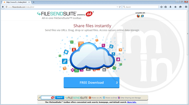 File Send Suite Toolbar