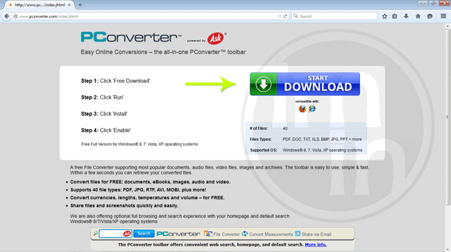 PConverter Toolbar