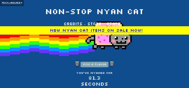 Nyan Cat Fly Nyan Cat Fly