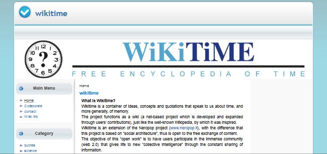 WikiTime WikiTime