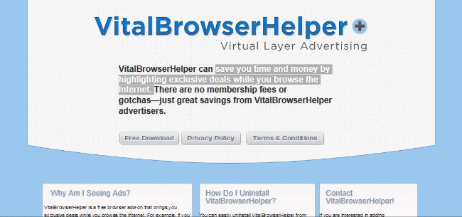 Vital Browser Helper Vital Browser Helper
