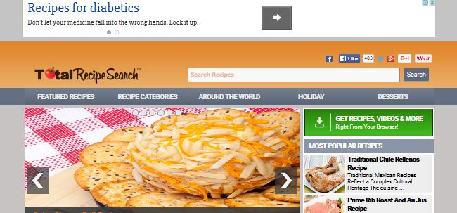 TotalRecipeSearch TotalRecipeSearch