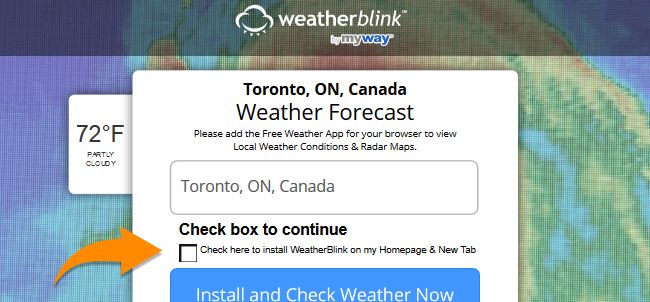 WeatherBlink WeatherBlink